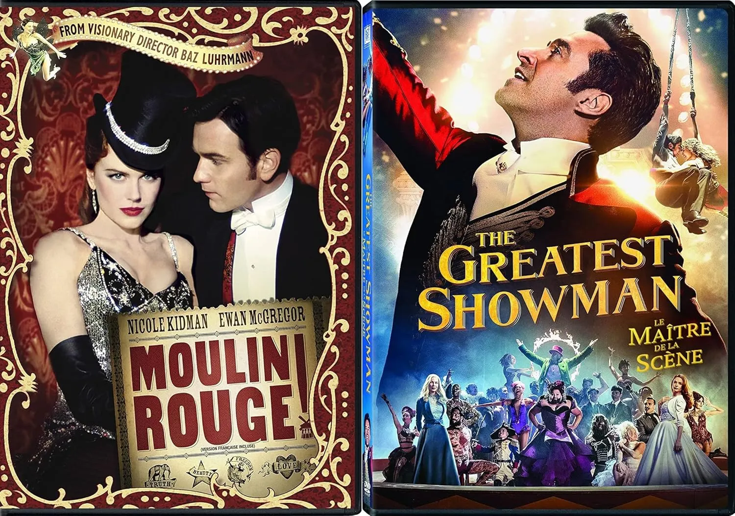 Moulin Rouge / Greatest Showman (Stage Spectaculars DVD 2-Pack)