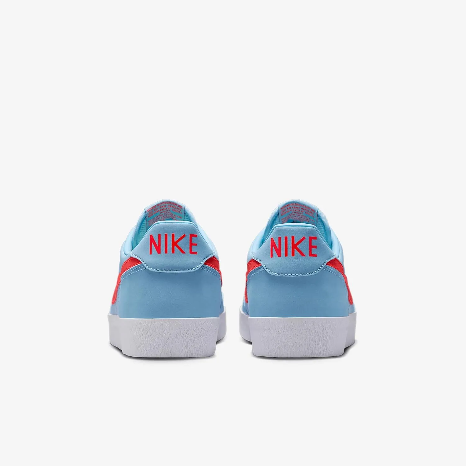 Nike Killshot 2 Leather Men's Shoes (HQ1657-400, Psychic Blue/Volt/Black/Bright Crimson)