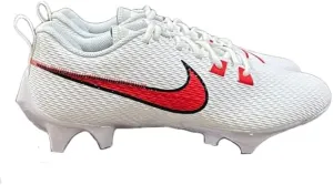 Nike Men's Vapor Edge Speed 360 2 Football Cleats 'White Red' (FN7764-106) - Size 13
