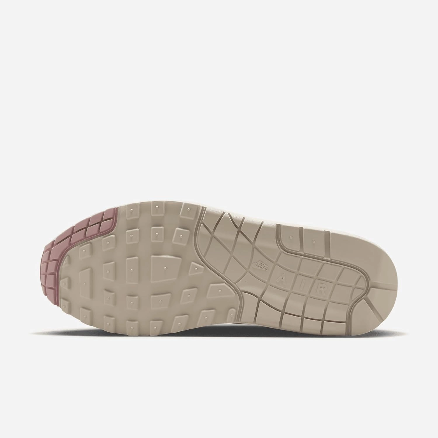 Nike Air Max 1 x Serena Williams Design Crew Women's Shoes (FN6941-200, Particle Beige/Light Bone/Sanddrift/Rust Pink)