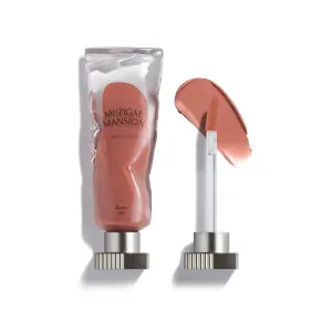 Objet Lip Stain (Unique Paint Tube Design) – Velvet Matte Tint, Long-Lasting Waterproof Lipstick, Hydrating Korean Makeup, Red & Rose Gloss, K-Beauty Tinted Lipstain (01 BARELY)