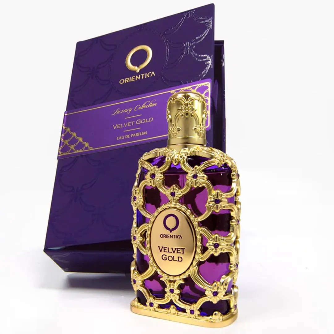 Orientica Velvet Gold Eau de Parfum with Notes of Bergamot, Rose & Vanilla, Luxurious & Sensual Floral Fragrance for Women, Long-Lasting & Elegant Perfume for Any Occasion, 2.7 oz