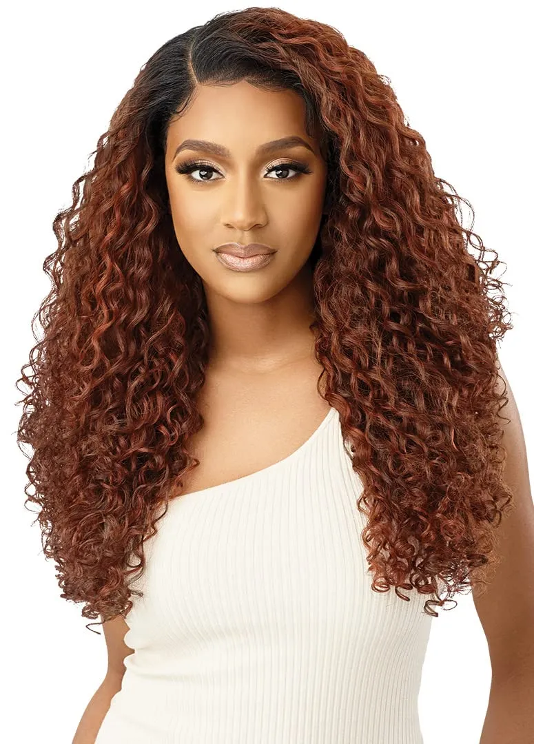 Outre 360 Frontal Lace Wig 13"x6" Hand Tied Lace Frontal TASIRA (DR Ginger Brown)