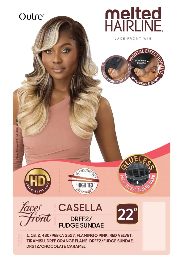 Outre Lace Front Wig - Melted Hairline - Casella (RED VELVET)