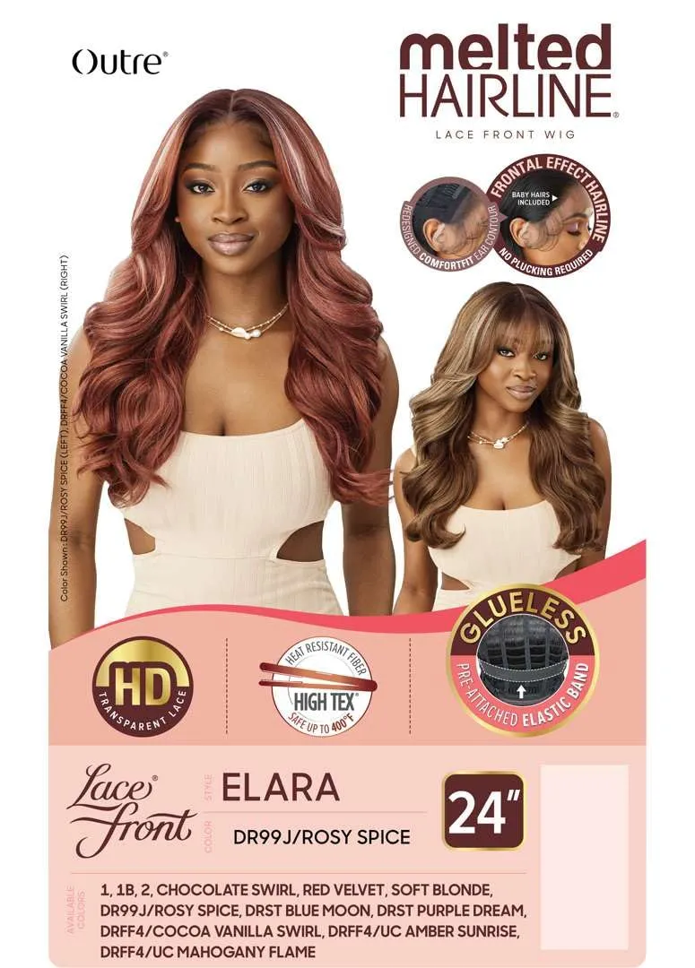 Outre Lace Front Wig - Melted Hairline - Elara (RED VELVET)