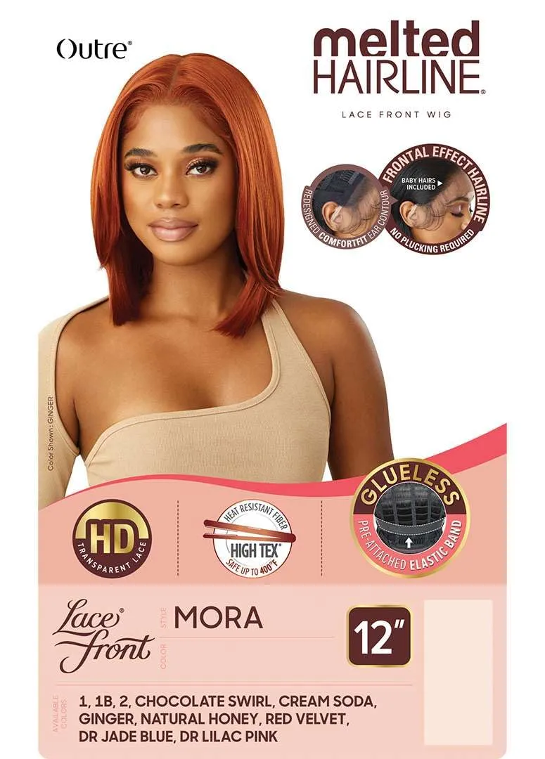 Outre Lace Front Wig - Melted Hairline - Mora (RED VELVET)