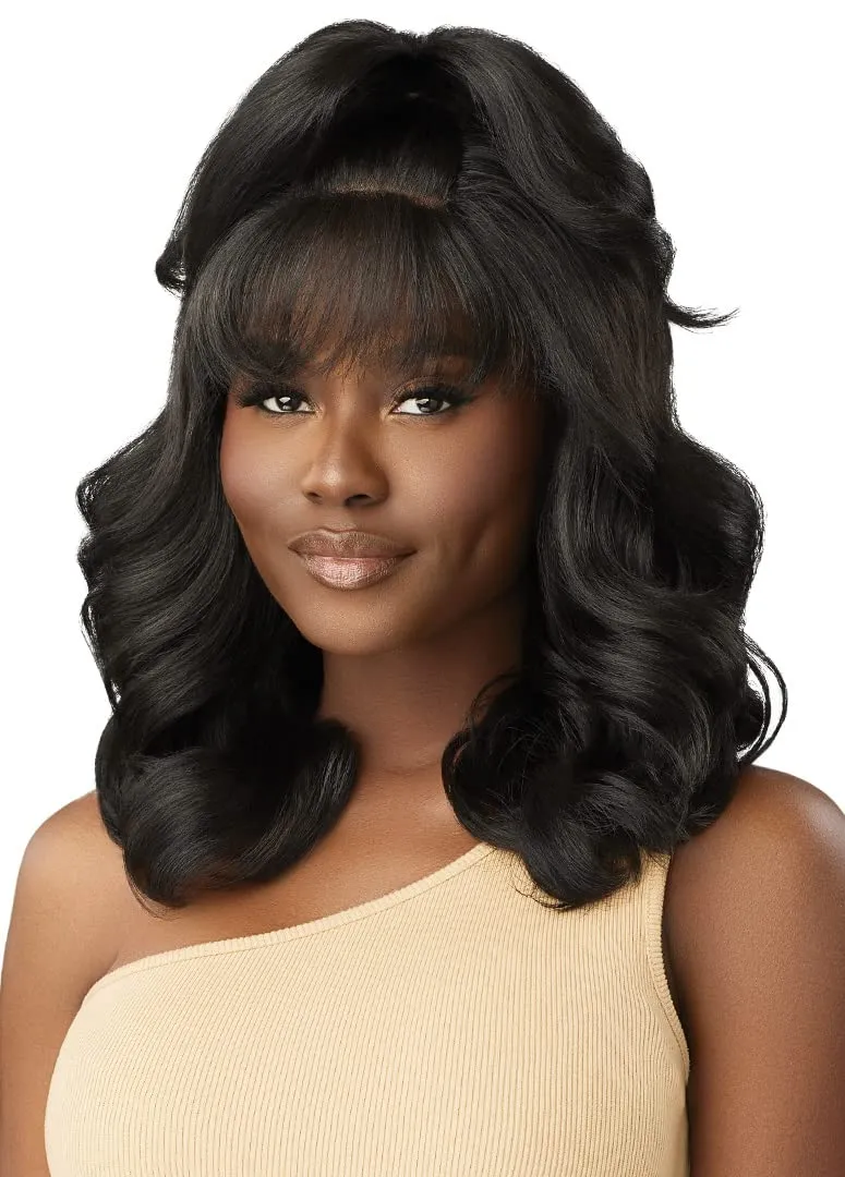 Outre Lace Front Wig - Perfect Hair Line 13X4 - Imani (DRFF RED VELVET)