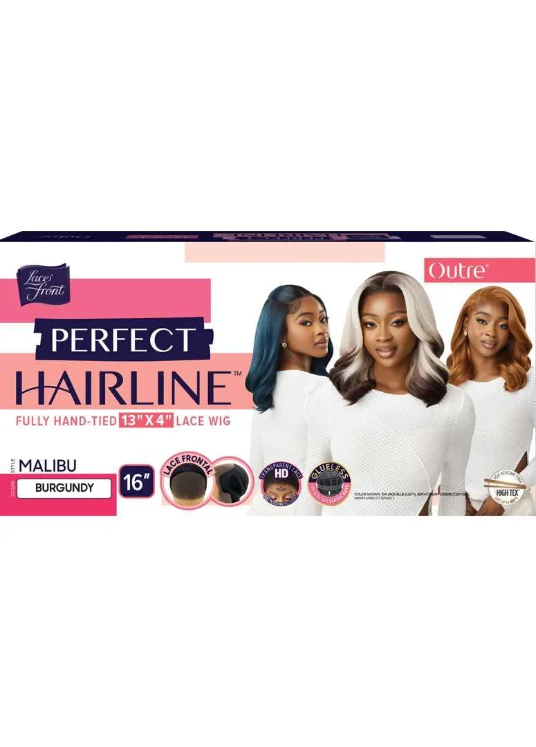 Outre Lace Front Wig - Perfect Hair Line 13X4 - Malibu (RED VELVET)