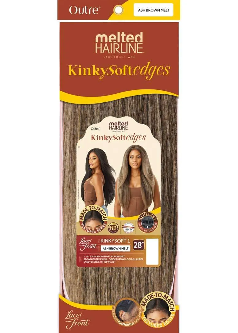 Outre Melted Hairline - Kinky Soft Edges - Kinky Soft 1 (DR RED VELVET)