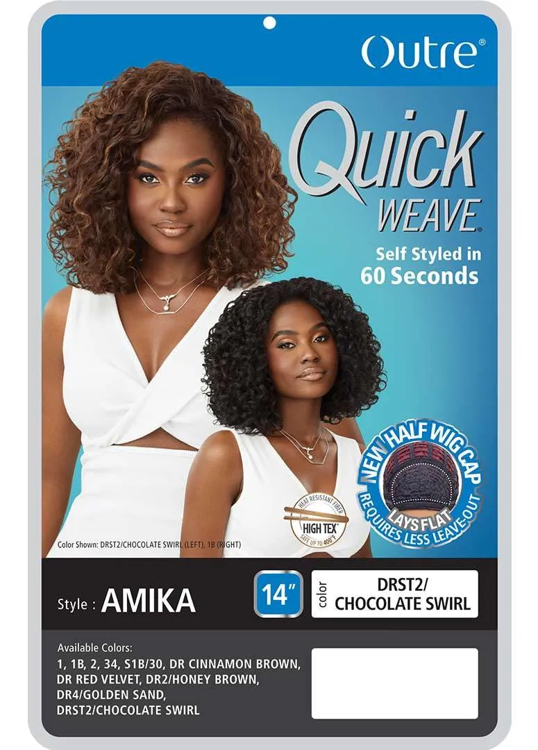 Outre Quick Weave - Amika (DR RED VELVET)