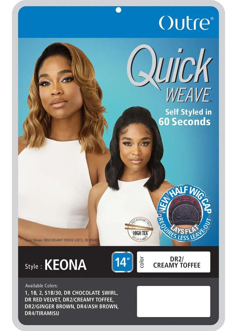 Outre Quick Weave - Keona (DR RED VELVET)