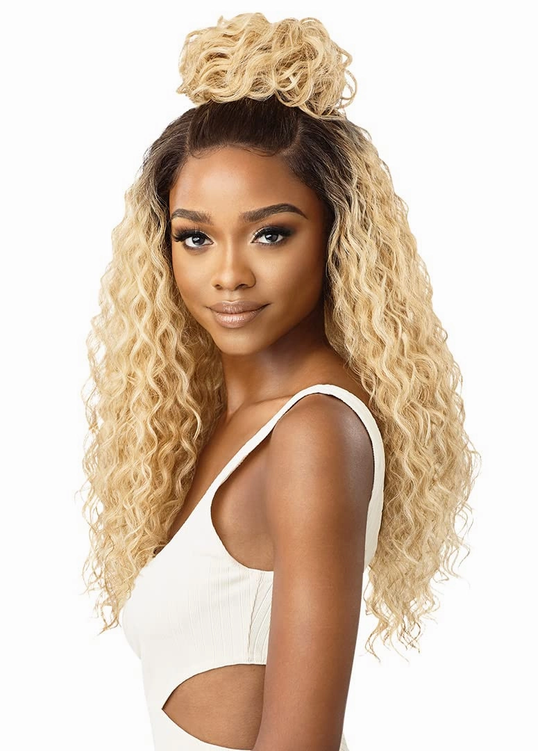 Outre 360 Frontal Lace Wig 13"x6" Hand Tied Lace Frontal ROSHAN (DR Red Velvet)
