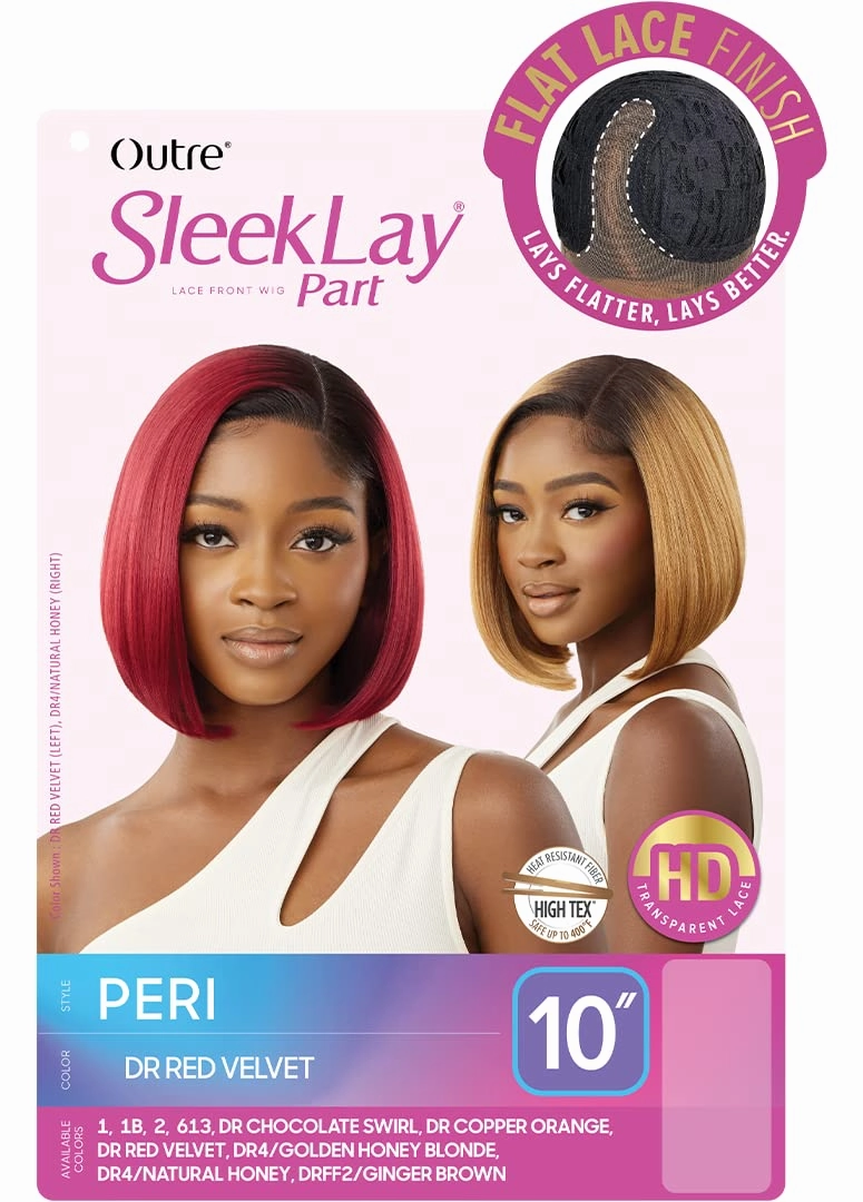 Outre - Lace Front Wig - Sleeklay Part - PERI (DRFF2/GINGER BROWN)