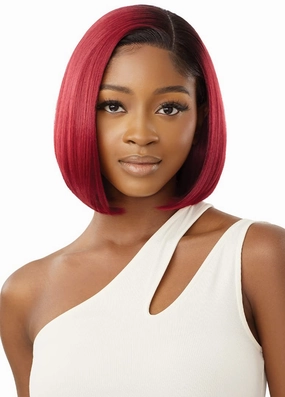 Outre - Lace Front Wig - Sleeklay Part - PERI (DRFF2/GINGER BROWN)