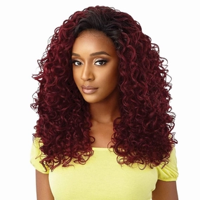 Outre Converti Cap Synthetic Wig - HONEY BUNCHES (DR RED VELVET)