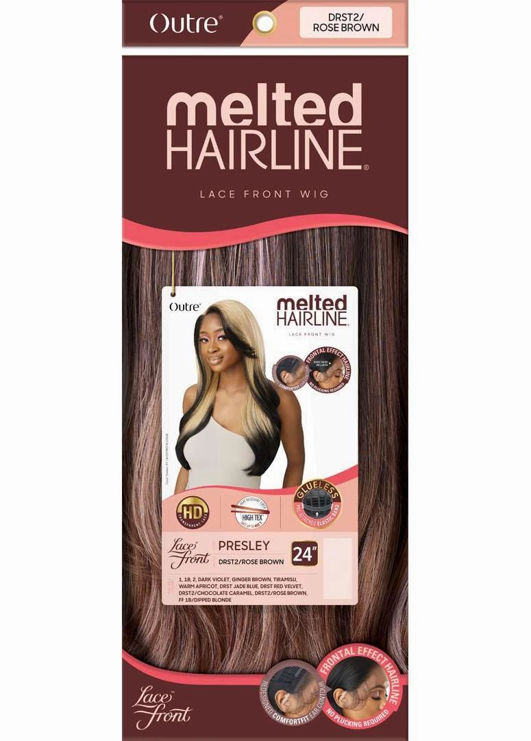 Outre Lace Front Wig - Melted Hairline - Presley (DRST RED VELVET)