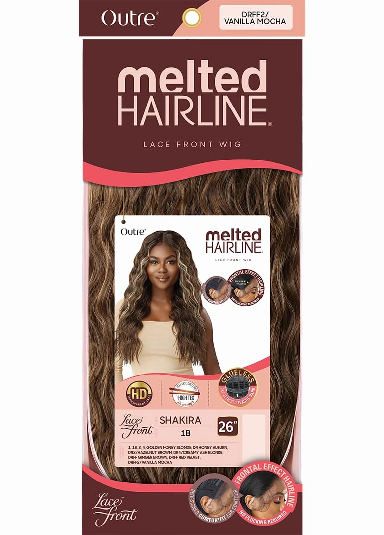 Outre Lace Front Wig - Melted Hairline – SHAKIRA (DRFF RED VELVET)