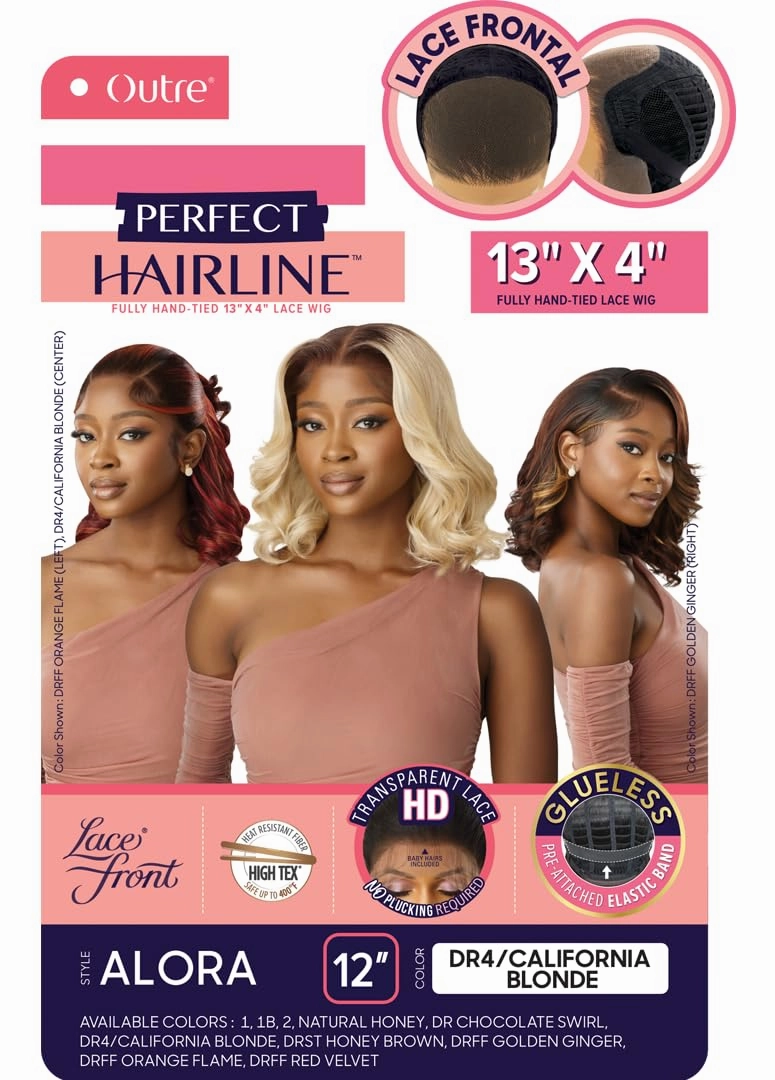 Outre Lace Front Wig - Perfect Hair Line 13X4 - Alora (DRFF RED VELVET)