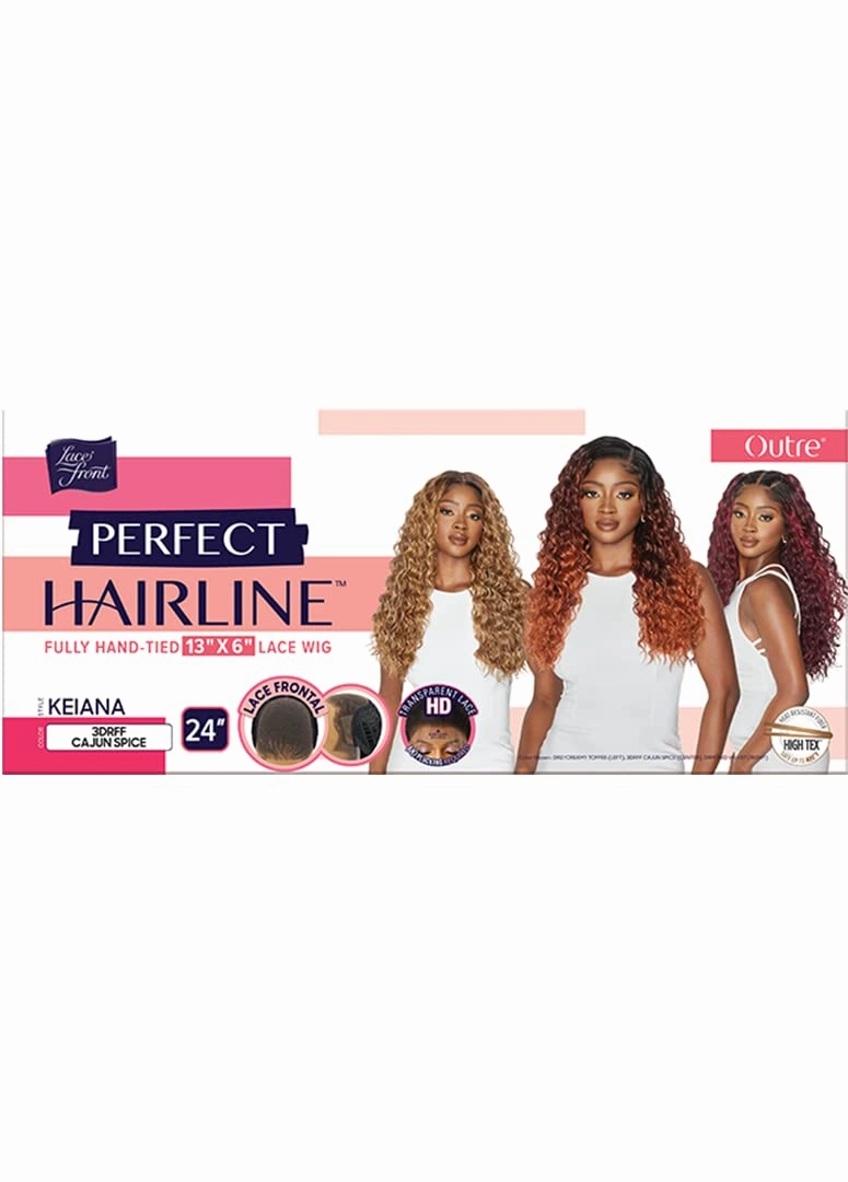 Outre Lace Front Wig - Perfect Hair Line 13x6 - KEIANA (DARK BROWN 2)
