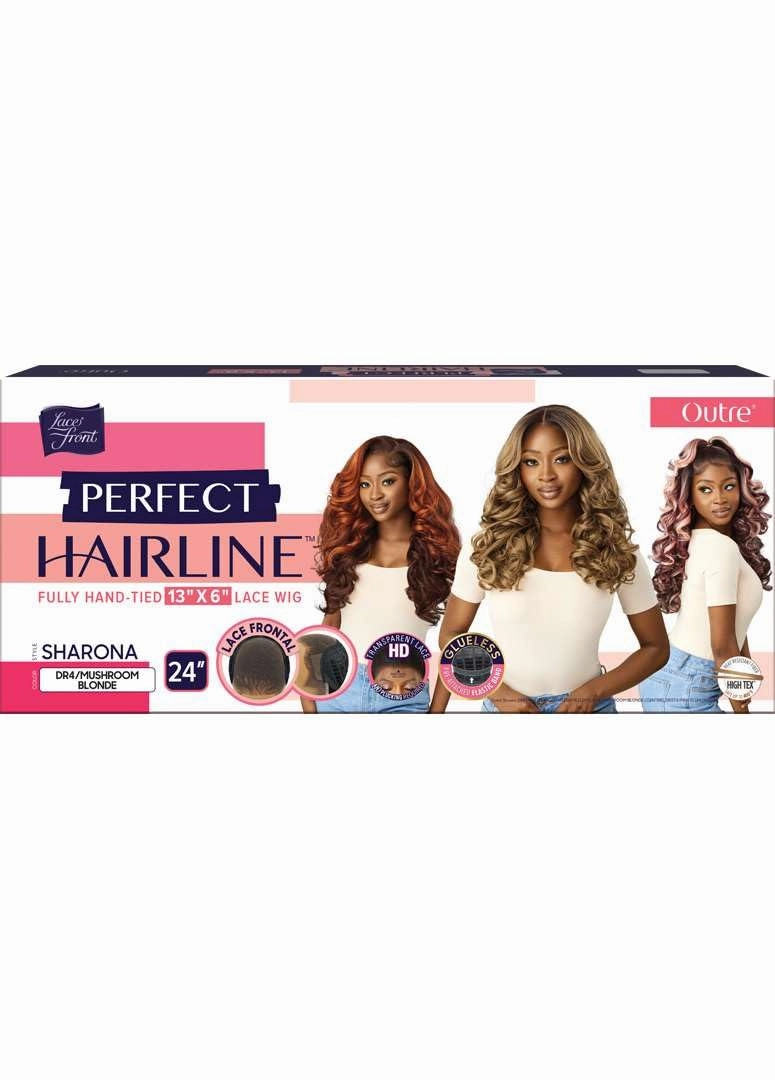 Outre Lace Front Wig - Perfect Hair Line 13X6 - Sharona (RED VELVET)