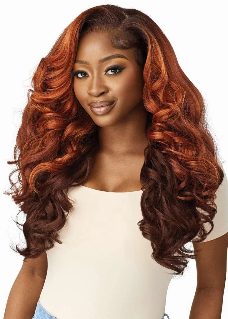 Outre Lace Front Wig - Perfect Hair Line 13X6 - Sharona (RED VELVET)