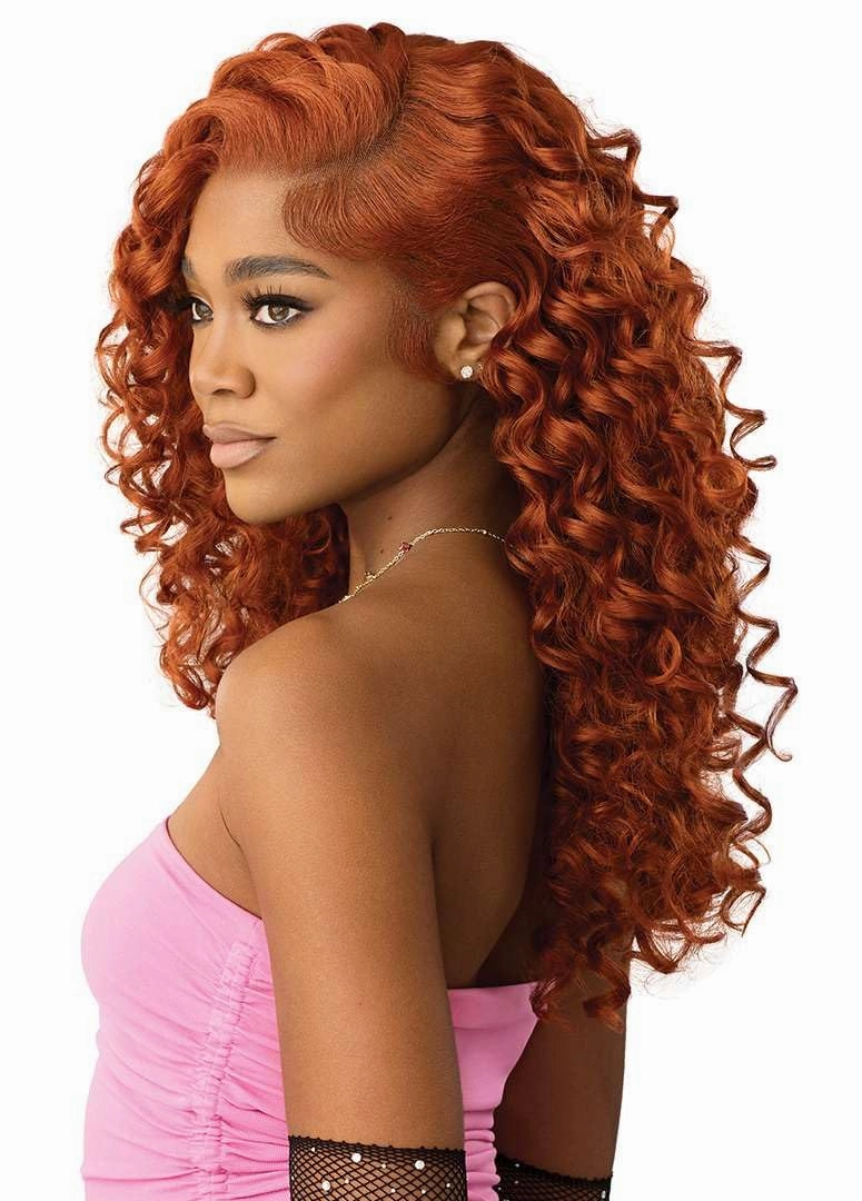Outre Lace Front Wig -Perfect Hair Line 13X6 - True Frontal Peak Edge 707 (DRST RED VELVET)
