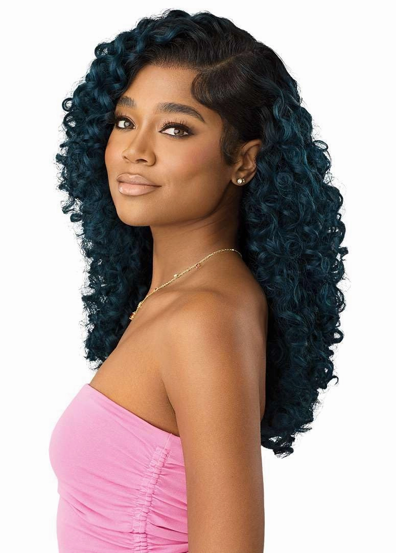 Outre Lace Front Wig -Perfect Hair Line 13X6 - True Frontal Peak Edge 707 (DRST RED VELVET)