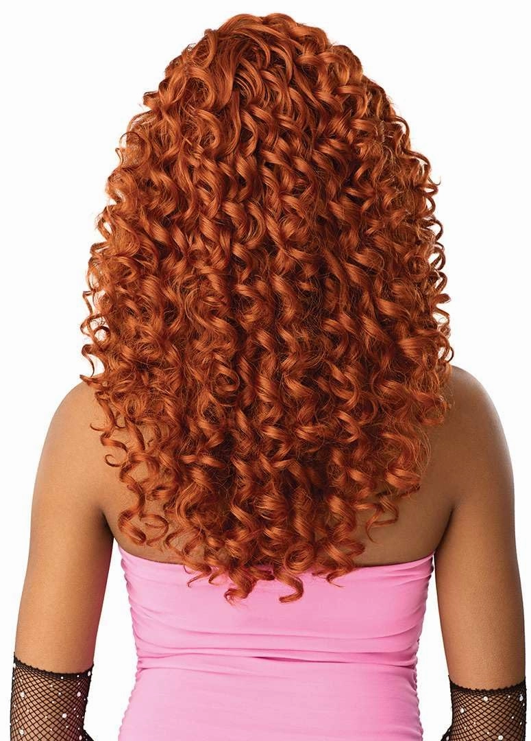 Outre Lace Front Wig -Perfect Hair Line 13X6 - True Frontal Peak Edge 707 (DRST RED VELVET)