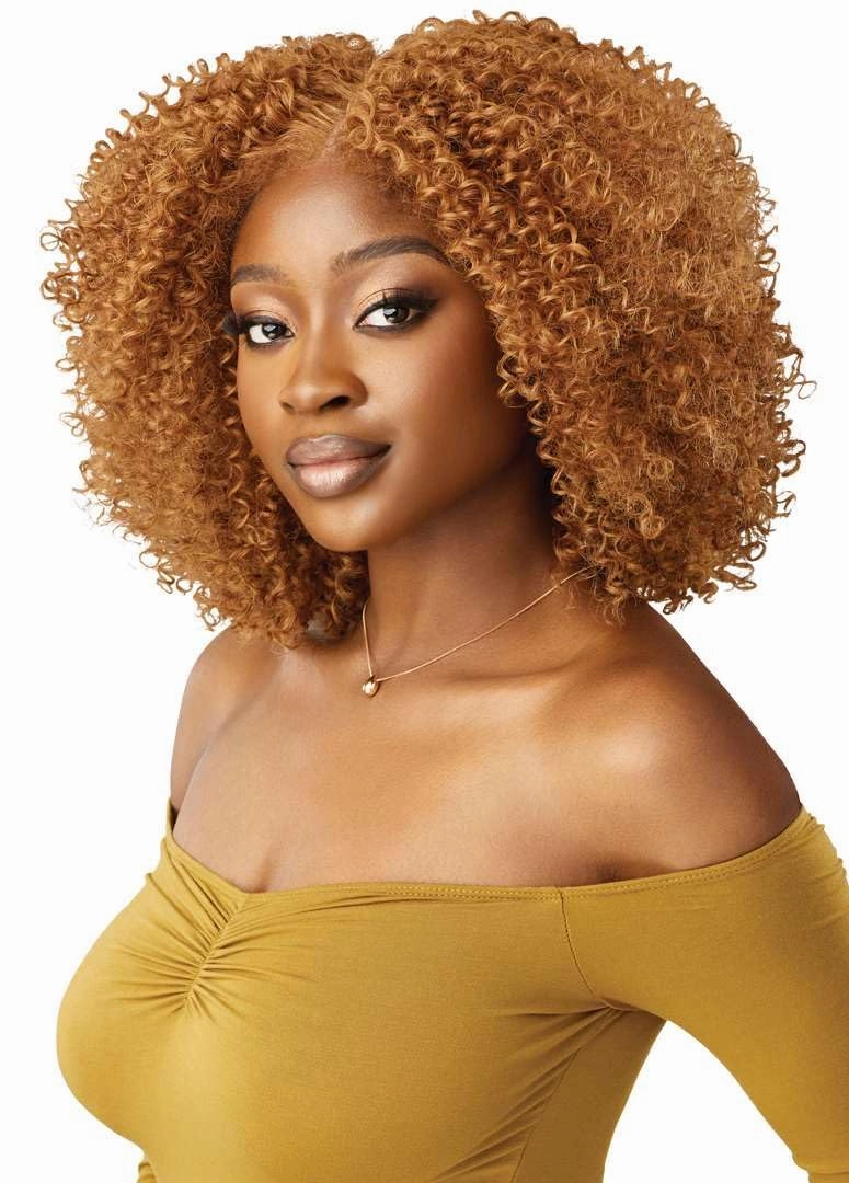 Outre Melted Hairline - Kinky Soft Edges - Kinky Soft 3 (DR RED VELVET)