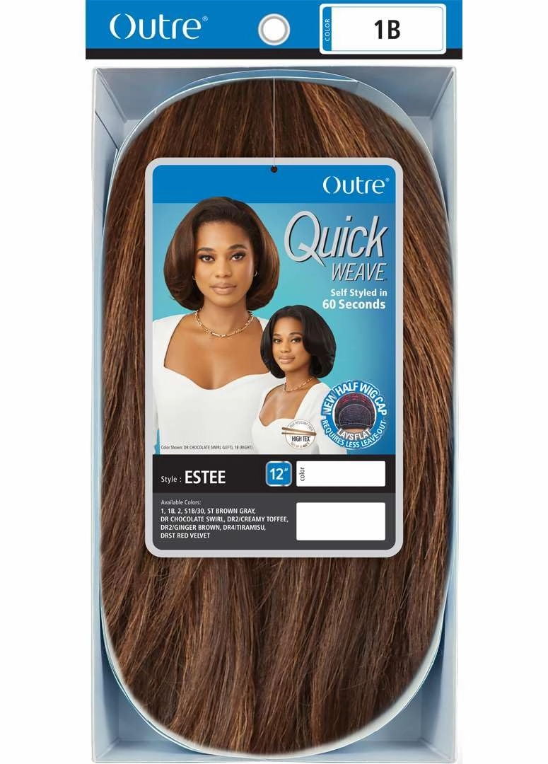 Outre Quick Weave - Estee (DRST RED VELVET)