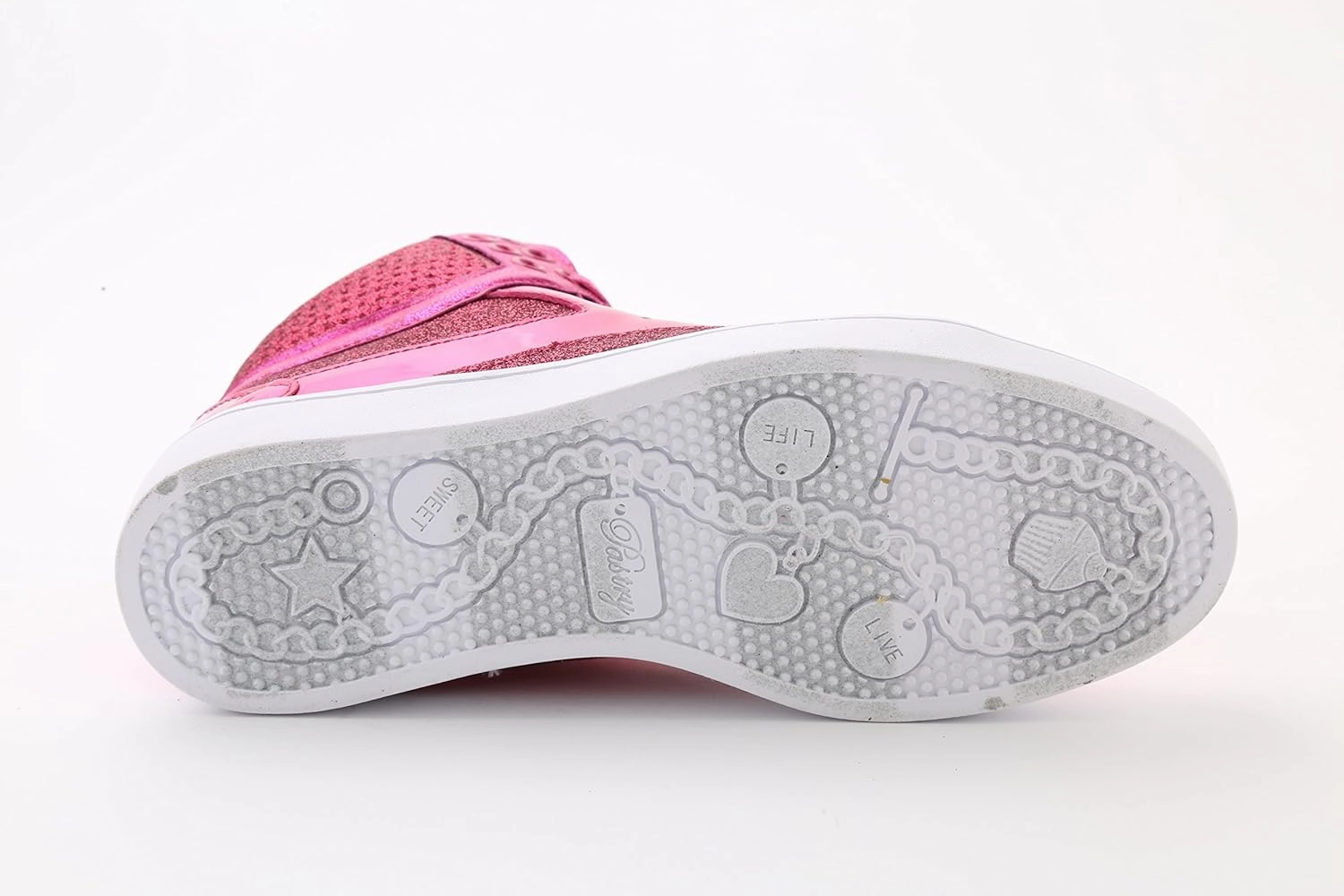 Pastry Pop Tart Glitter High-Top Sneaker & Dance Shoe for Women
