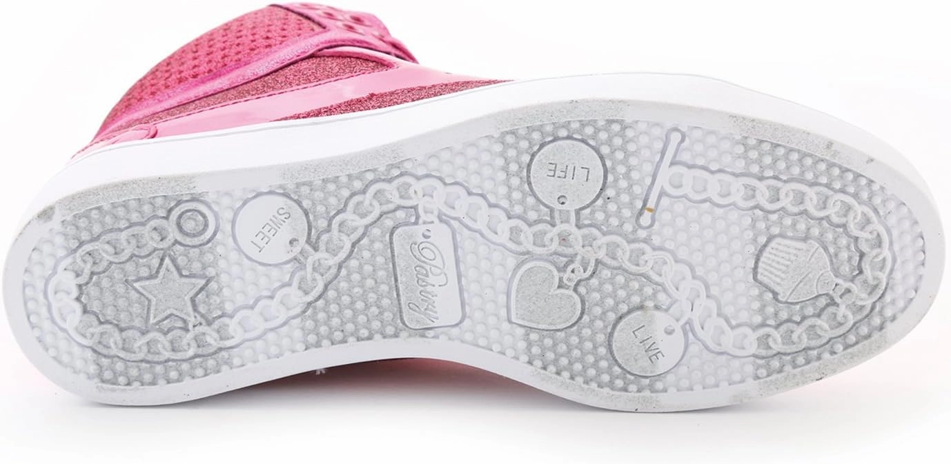 Pastry Pop Tart Glitter High-Top Sneaker & Dance Shoe for Women