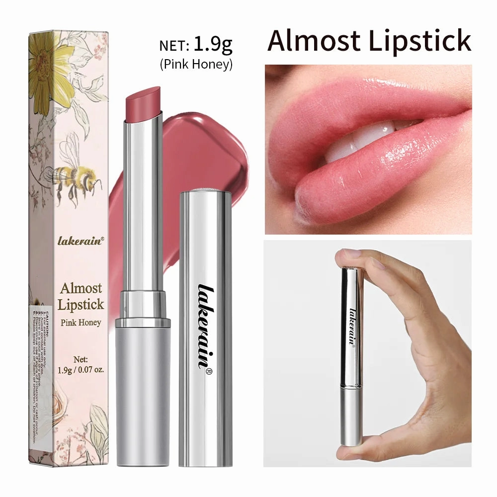 Pink Honey Almost Lipstick Tinted Lip Balm in Black Honey Powerful Lip Repulper Remove Dark Lips Lipbalm Exfoliating for Lips