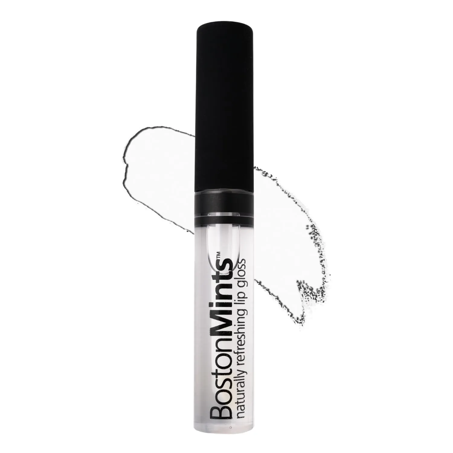 Plump & Shine Lip Duo Set - Mint Tucket Red Lip Gloss (.25oz) and Lip Plumper Southie Pout (.25oz) - Naturally Refreshing Vegan Lip Gloss