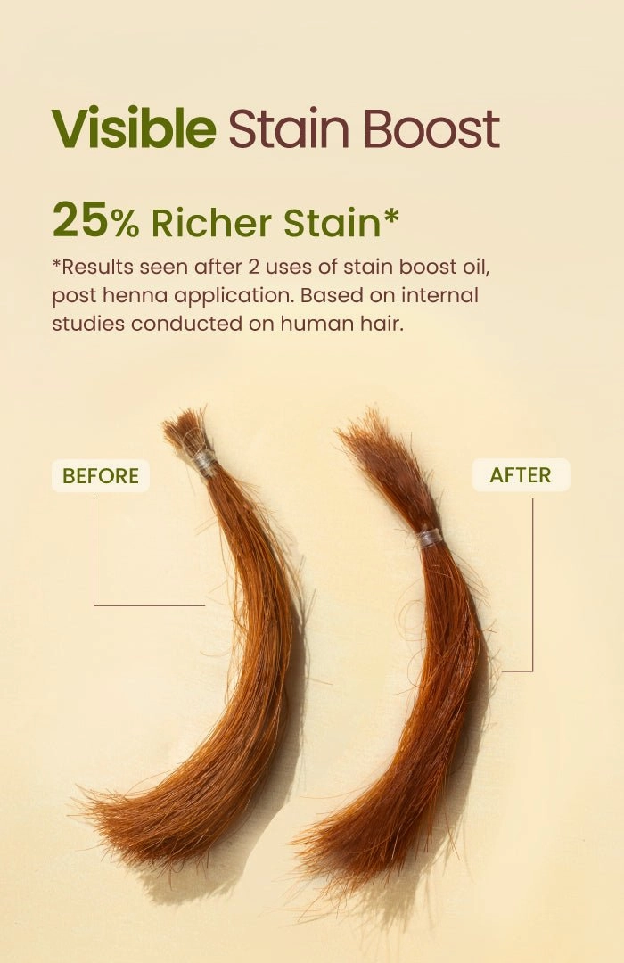 Post Henna Stain Bootl Oil | Rapid Stain Darkerning