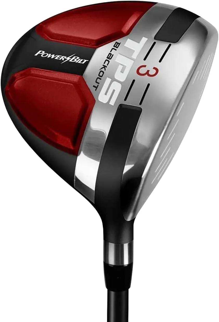 Powerbilt Golf TPS Blackout Fairway Woods, 3/5 Men's Right Handed