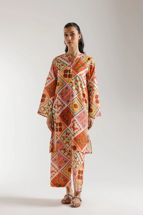 PRINTED SUIT (E6070/102/314)