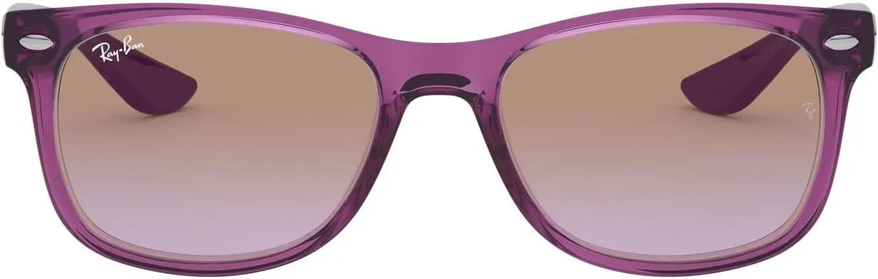 Ray-Ban Kids' RJ9052SF New Wayfarer Low Bridge Fit Square Sunglasses
