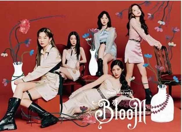 Red Velvet Bloom ALBUM First Press Japan Version Extra autograph double side polaroid card