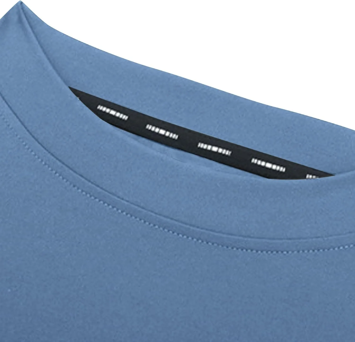 Shirts for Men Fashion Long Sleeve Mock Neck Solid Casual T-Shirt Regular-Fit Athletic Gym Workout Tee Top Pullover