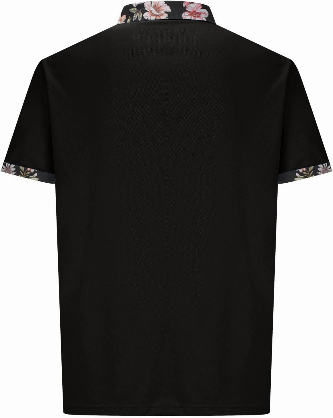 Shirts for Men Stylish Color Block Polo Shirts Lightweight Hawaiian Shirts Casual Short Sleeve Classic Tops