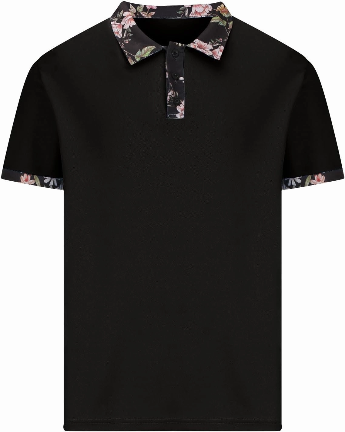 Shirts for Men Stylish Color Block Polo Shirts Lightweight Hawaiian Shirts Casual Short Sleeve Classic Tops