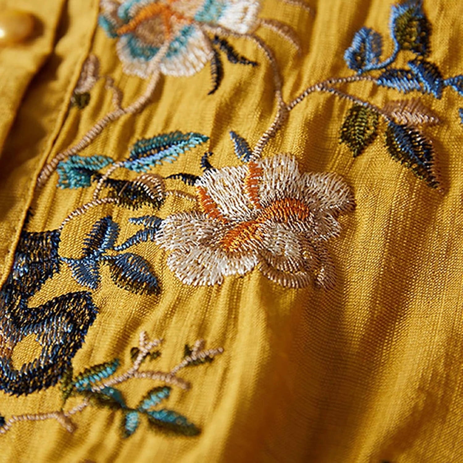 Shirts for Women 2025 Summer Trendy V Neck Roll up Sleeve Tops Boho Button Down Blouses Beach Swimsuit Coverup