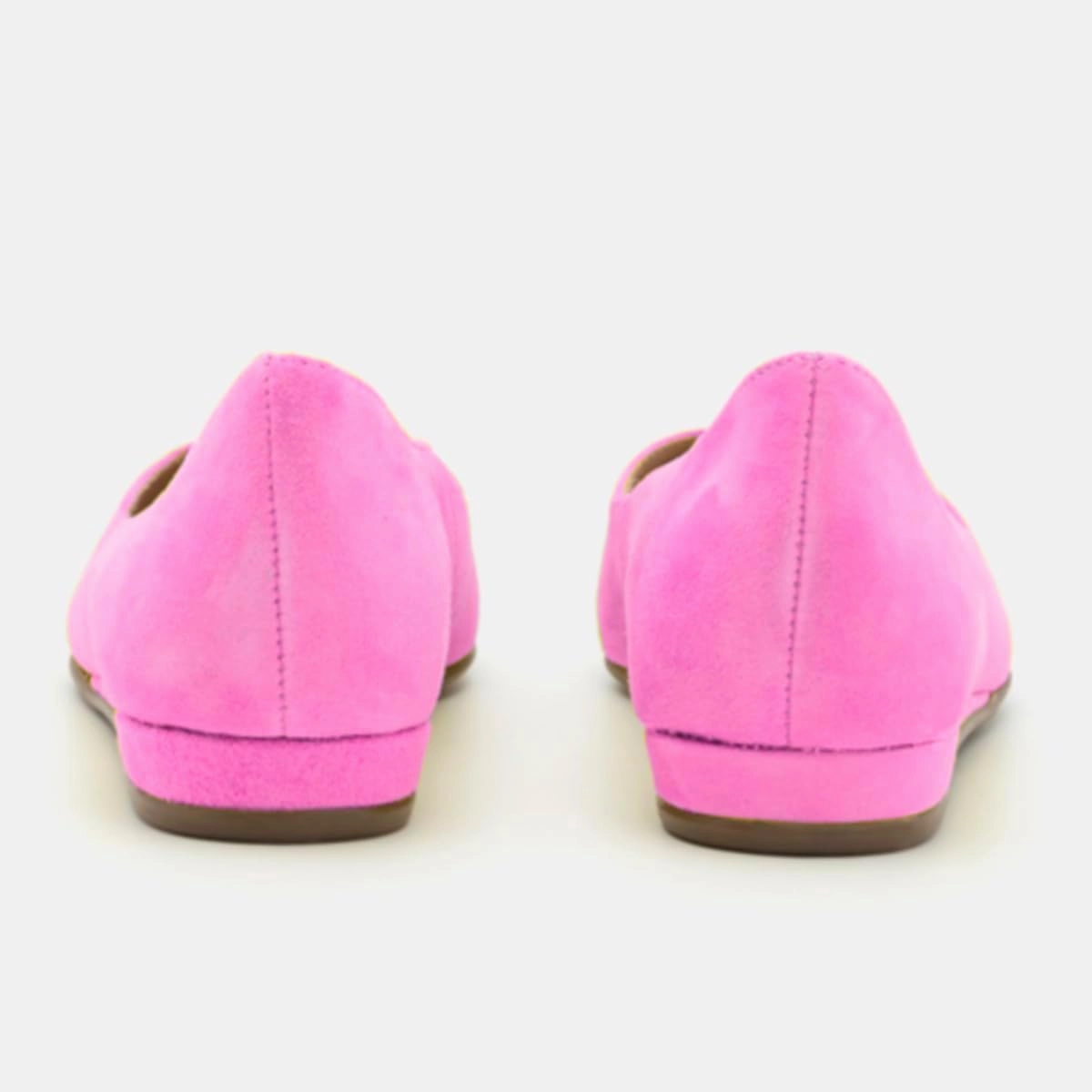SHODENSE Women Pointed Toe Flats Shoes Suede Slip On Ballet Flats Comfortable Low Wedge Heel Office Work Shoes Ladies Girls Classic Basic Daily Flat Shoes Club Church Driving Flats Spring 4-11 M US