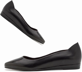 SHODENSE Women Pointed Toe Flats Shoes Suede Slip On Ballet Flats Comfortable Low Wedge Heel Office Work Shoes Ladies Girls Classic Basic Daily Flat Shoes Club Church Driving Flats Spring 4-11 M US