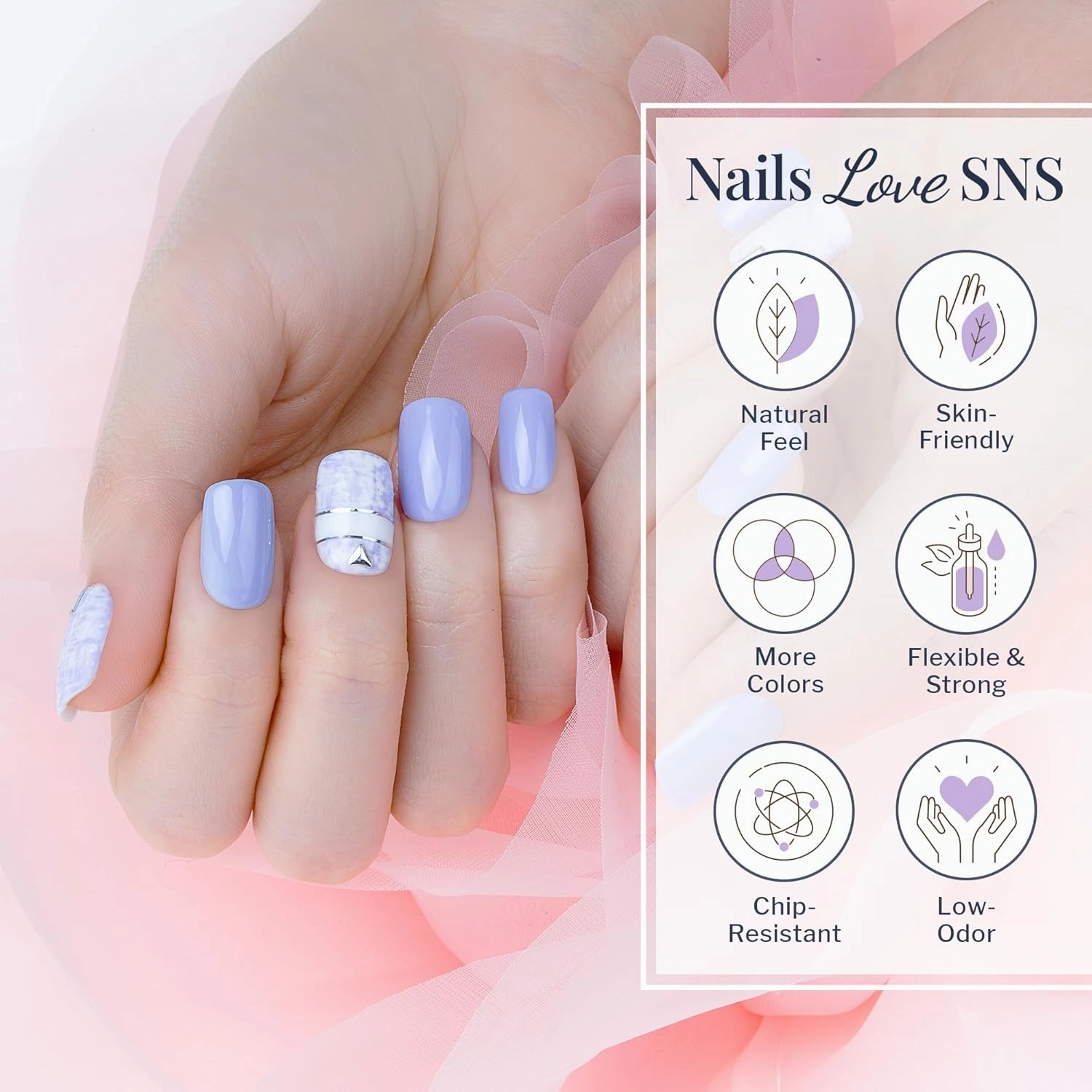 SNS Nail Dip Powder, Gelous Color Dipping Powder - Miss Behavior (Pink/Fuchsia, Cream) - Long-Lasting Dip Nail Color Lasts 14 Days - Low-Odor & No UV Lamp Required - 1 OZ