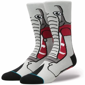 Stance Big Al Crimson Socks (Crimson)