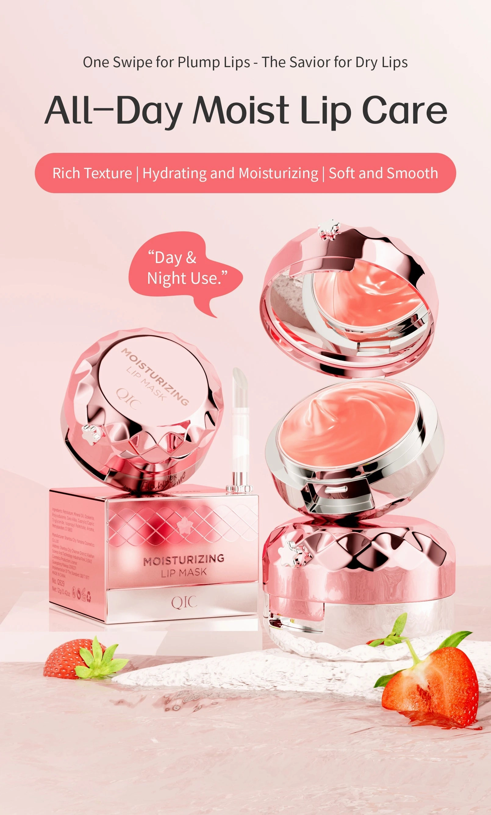 Strawberry Lip Sleeping Mask