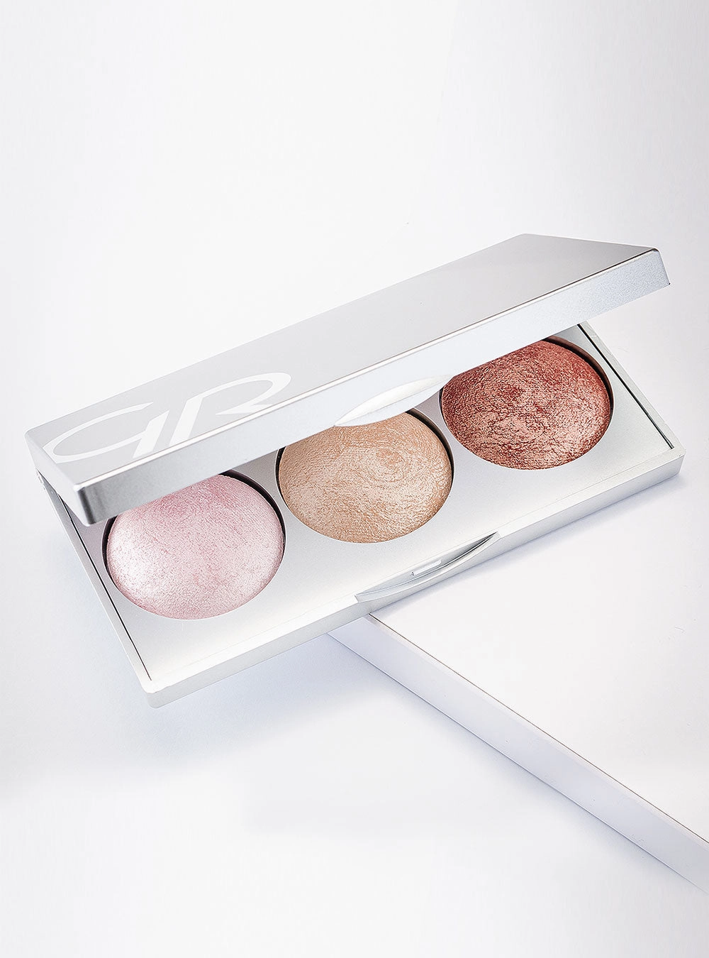 Strobing Highlighter Palette - Pink Gold Bronze