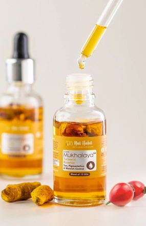 strongPure Turmeric Rosehip Mukhalaya 30mlstrong briTan Pigmentation  Blemish Controli